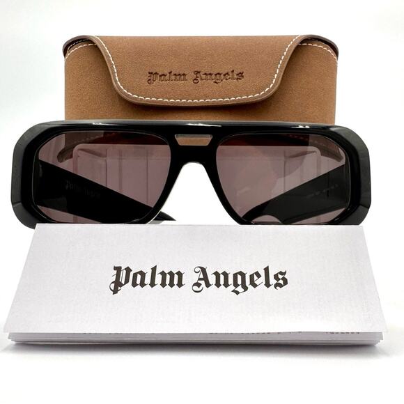 Palm Angels Stunning unisex black luxurious luxury sunnies. 5-A. - Picture 1 of 11